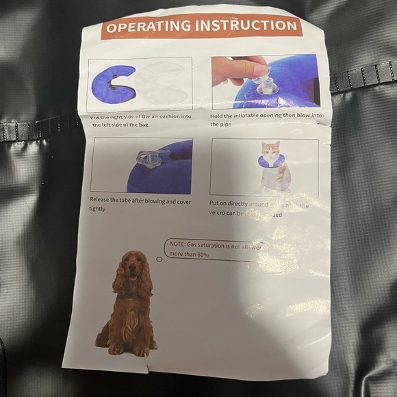 X-Small Inflatable Cone Collar - Picture 3 of 5